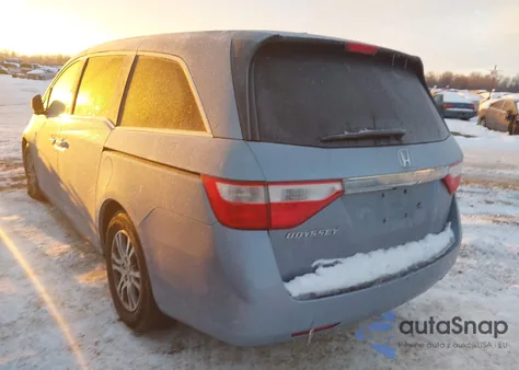 2011 Honda Odyssey Ex-L z USA, uszkodzony, nr VIN 5FNRL5H66BB052256